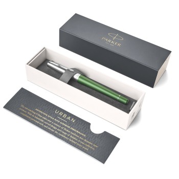Ручка перьевая Parker Urban Premium F311, Green CT (Перо F)